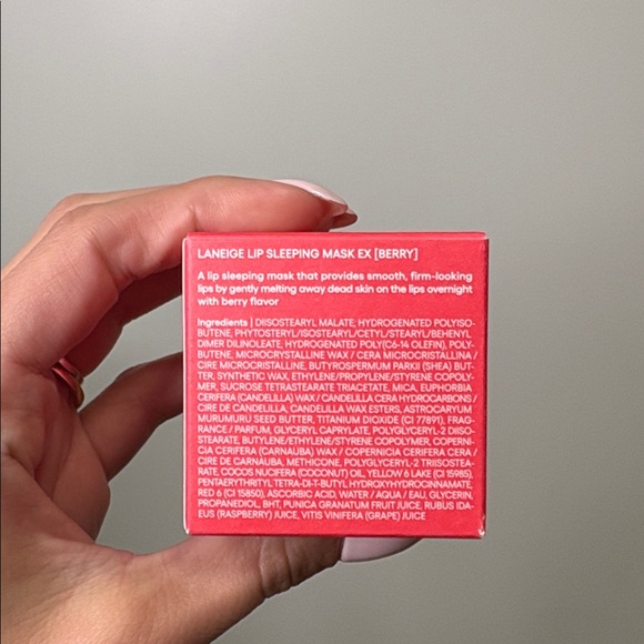 LANEIGE Lip Sleeping Mask - Berry FULL SIZE - Picture 7 of 8